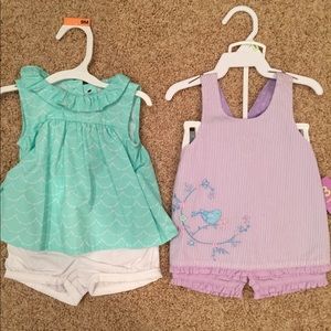 NWT Baby Girl matching sets